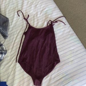 Purple Pacsun bodysuit